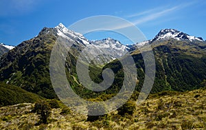 Key Summit in Fiordland National Park, New Zealand