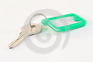 Key with tag