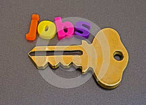 Key to finding a job: possible logo ?