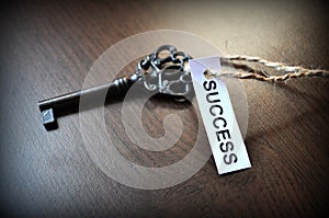 The key to succes photo