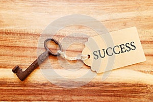 key to success concept image