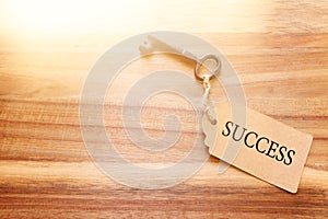 key to success concept image