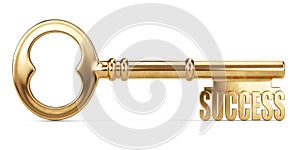 Key to Success on white