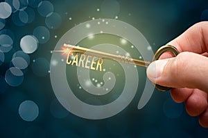 Key to unlock and open career