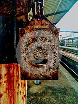 Key of the train photo