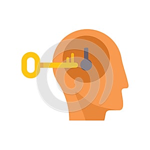 Key unlocking human mind potential problem solving