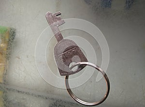 Key of vintage cycles lock