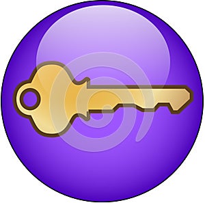 Key web button