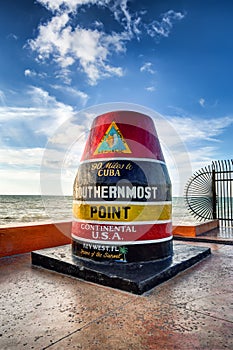 The Key West Buoy sign