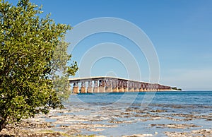 Key West island bridge