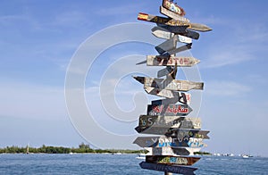 Key West Signpost