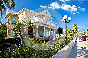 Key West street architecture view photo
