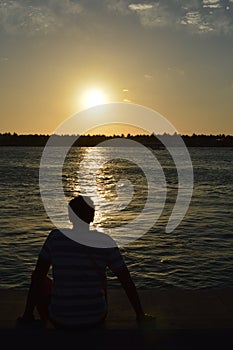 Key west sunset photo