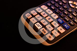 Key x10 of the keyboard of a calculator