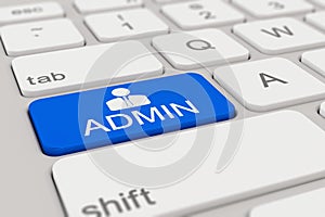 Keyboard - admin - blue