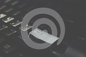 Keyboard for computer server or desktop computer