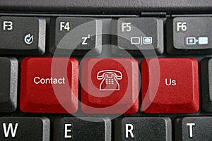 Keyboard, contact us