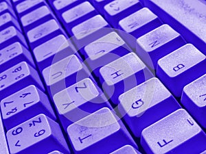 Keyboard detail