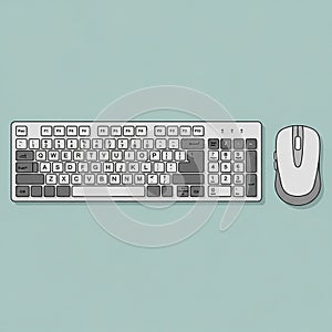 Keyboard features a standard QWERTY layout with function keys F1
