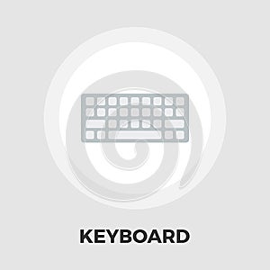 Keyboard flat icon