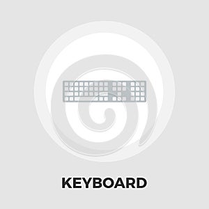 Keyboard flat icon