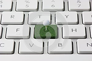 Keyboard and Golf