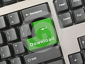 Keyboard - green key Download