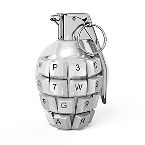 Keyboard grenade concept