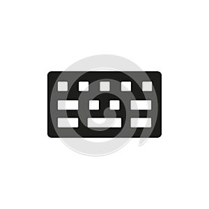Keyboard icon vector design templates simple and modern