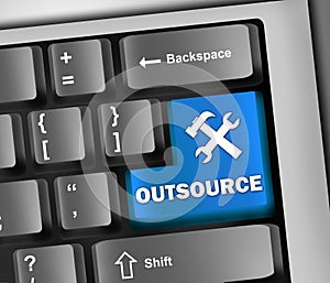 Keyboard Illustration Outsourcing