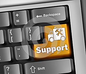 Keyboard Illustration Support