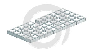 Keyboard Interface Outline Icon, Digital Input Typing Device, vector design Generative AI
