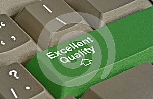 Key for  excellent quality