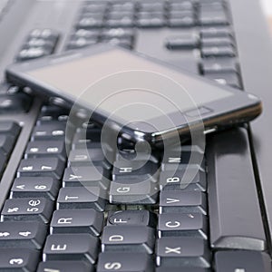 Keyboard and mobile phone