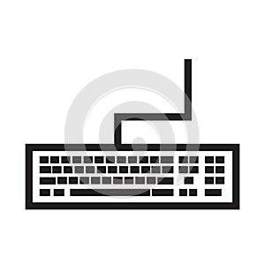 Keyboard moder icons photo