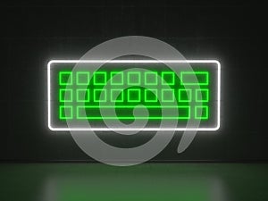 Keyboard - Series Neon Signs