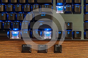 Keyboard shortcut Ctrl Alt Del