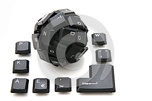 Keyboard sphere as new input device for your computer