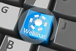Keyboard webinar key
