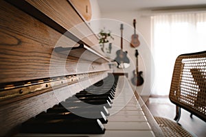 Keyboards on an organ