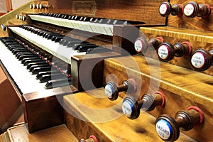 Keyboards of organ