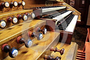 Keyboards of organ