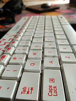 Many number on the keyboard