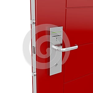 Keycard door