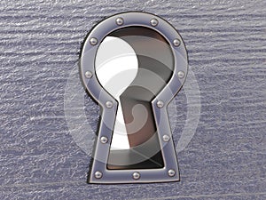 Keyhole. 3d