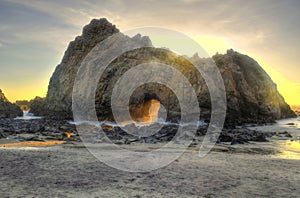 Keyhole / Keystone Arch, Big Sur, California