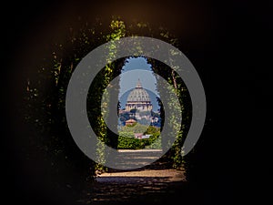 Keyhole, Rome, Italy