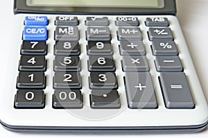 Keypad calculator.
