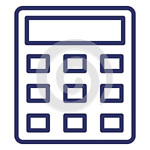 Keypad  Isolated Isolated Vector Icon easily editable easily editable