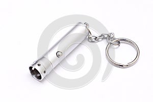 Keyring with flashlight